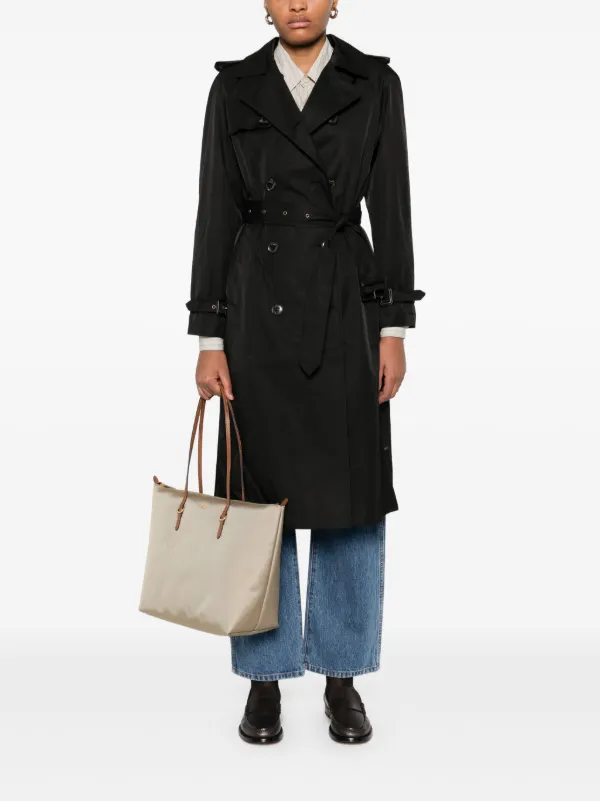 Lauren Ralph Lauren double-breasted Trench Coat | Black