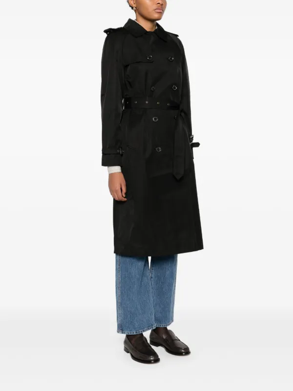 Lauren Ralph Lauren double-breasted Trench Coat | Black