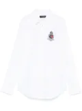 Lauren Ralph Lauren beaded-crest shirt - White