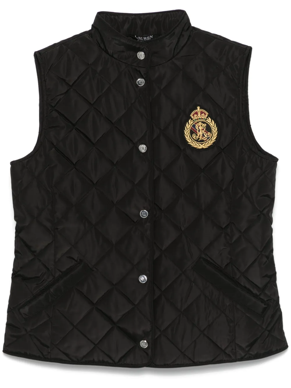 Lauren Ralph Lauren Insulated Gilet Black FARFETCH AO