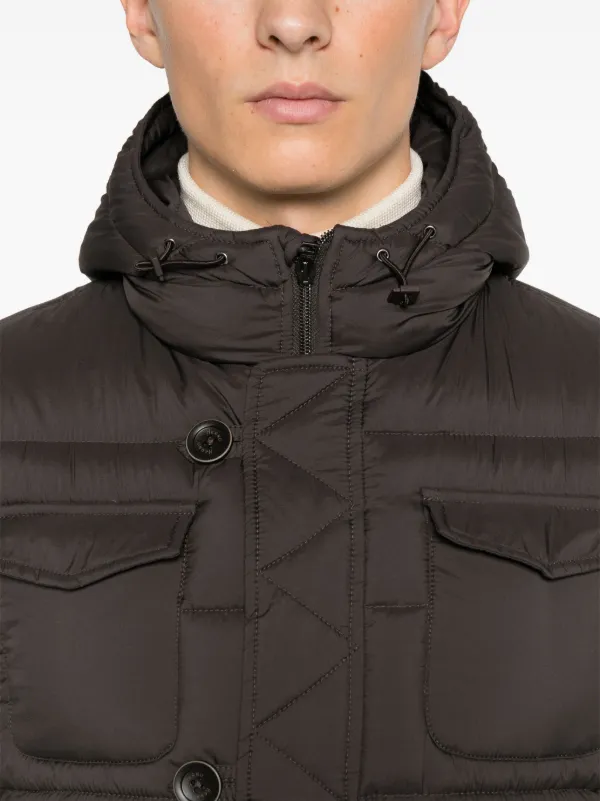 Herno L'eskimo パデッドジャケット | ブラウン | FARFETCH JP