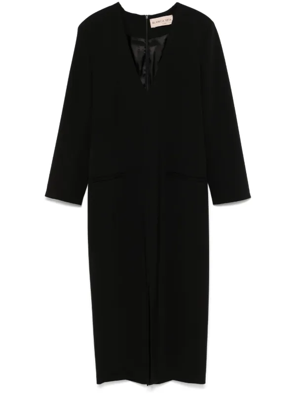 Coperni ロングスリーブミニドレス ブラック Coperni ミニドレス