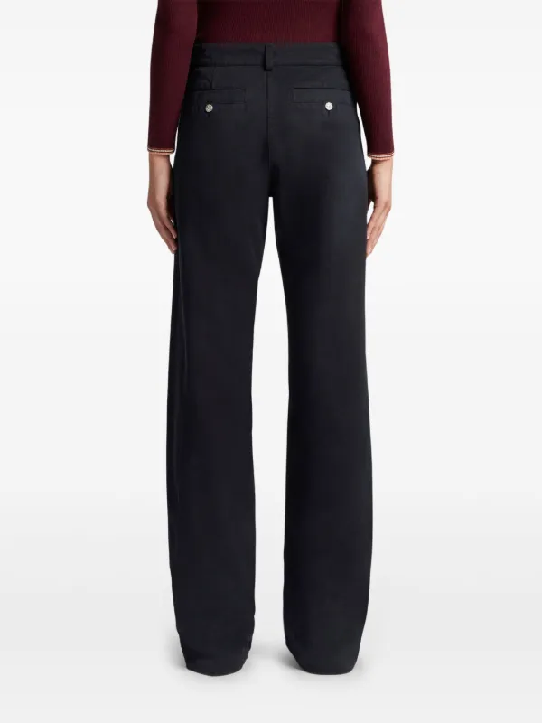 ETRO wide-leg Trousers | Blue | FARFETCH JO