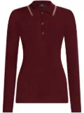 ETRO jacquard polo shirt - Red