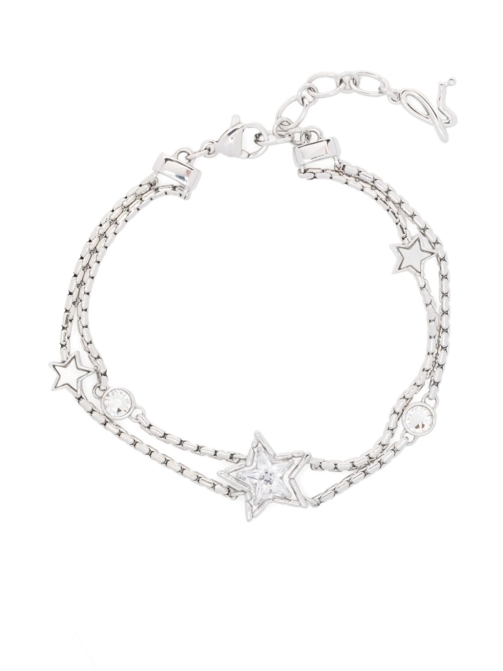 agnès b. star bracelets - Silver