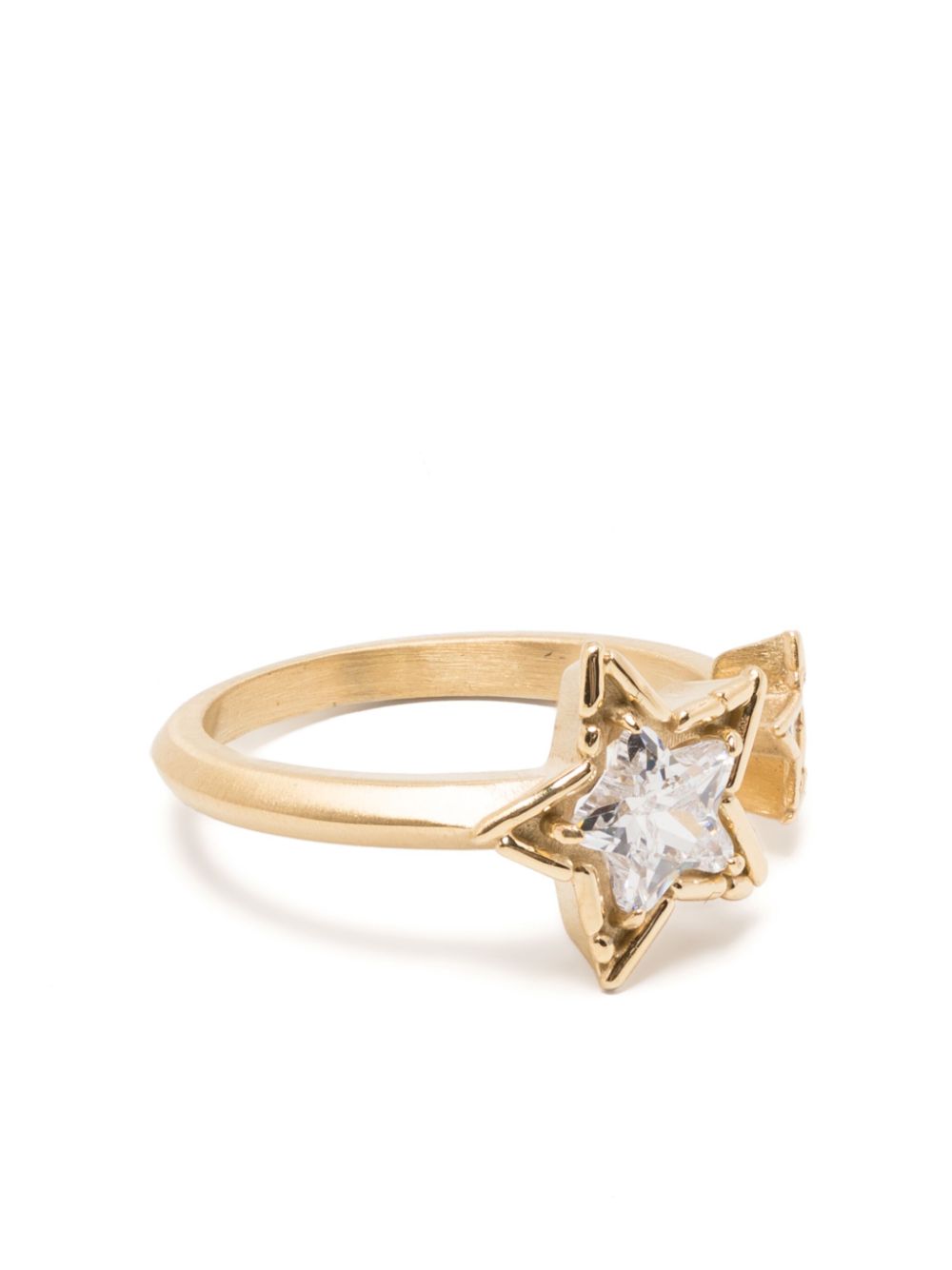 agnès b. star ring - Gold