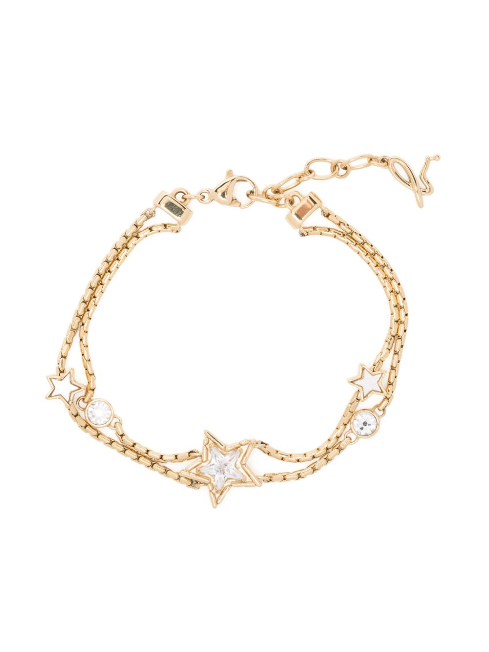 agnès b. star bracelets - Gold