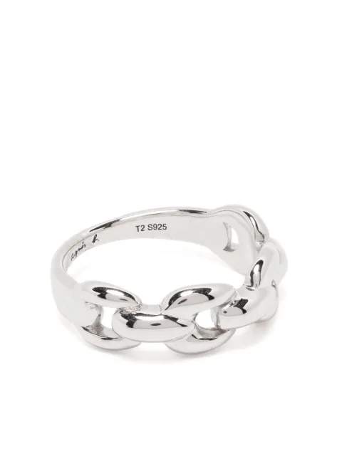 agnès b.  chain-link ring