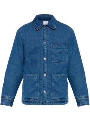 Maison Kitsuné デニムジャケット | ブルー | FARFETCH JP