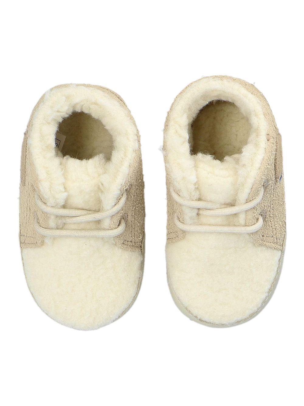 VEJA Kids x BigStuffed suède babyschoentjes Bruin