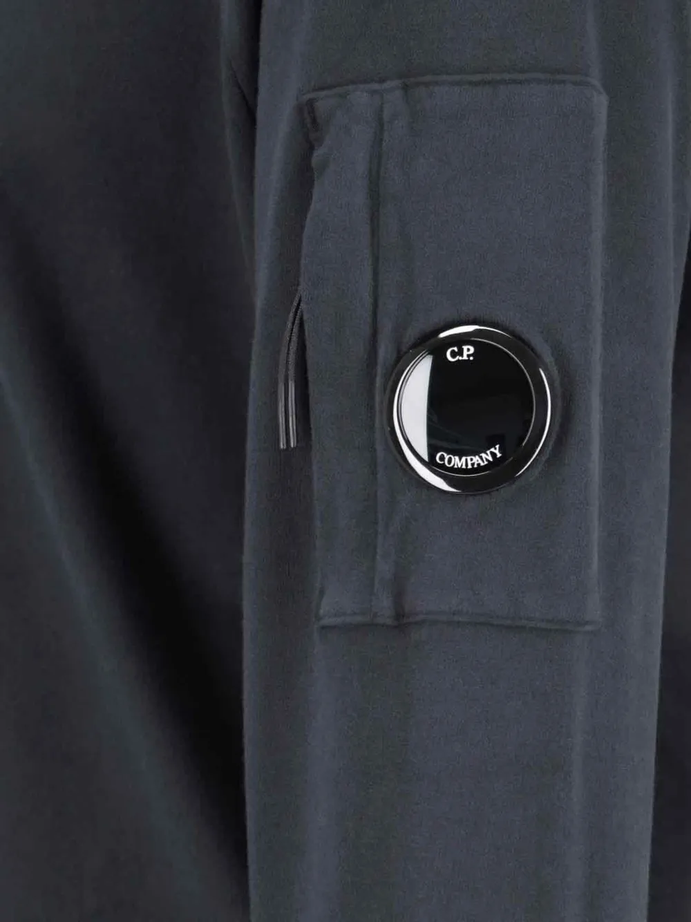 C.P. Company Hoodie met lens-detail Zwart