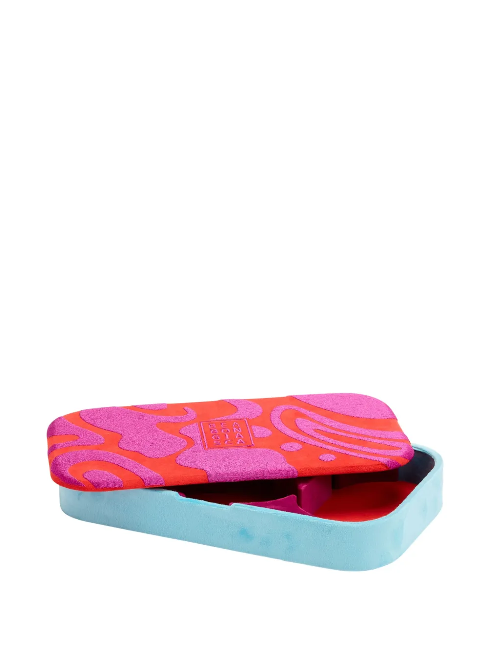 Wolf X Bea Bongiasca Textured Pattern Cosmetic Case