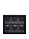 WOLF six-piece watch winder - Black