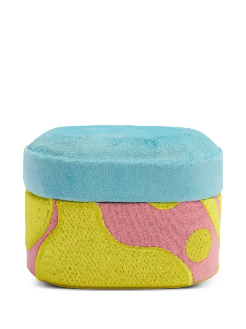 WOLF x Bea Bongiasca textured oval-shaped storage box