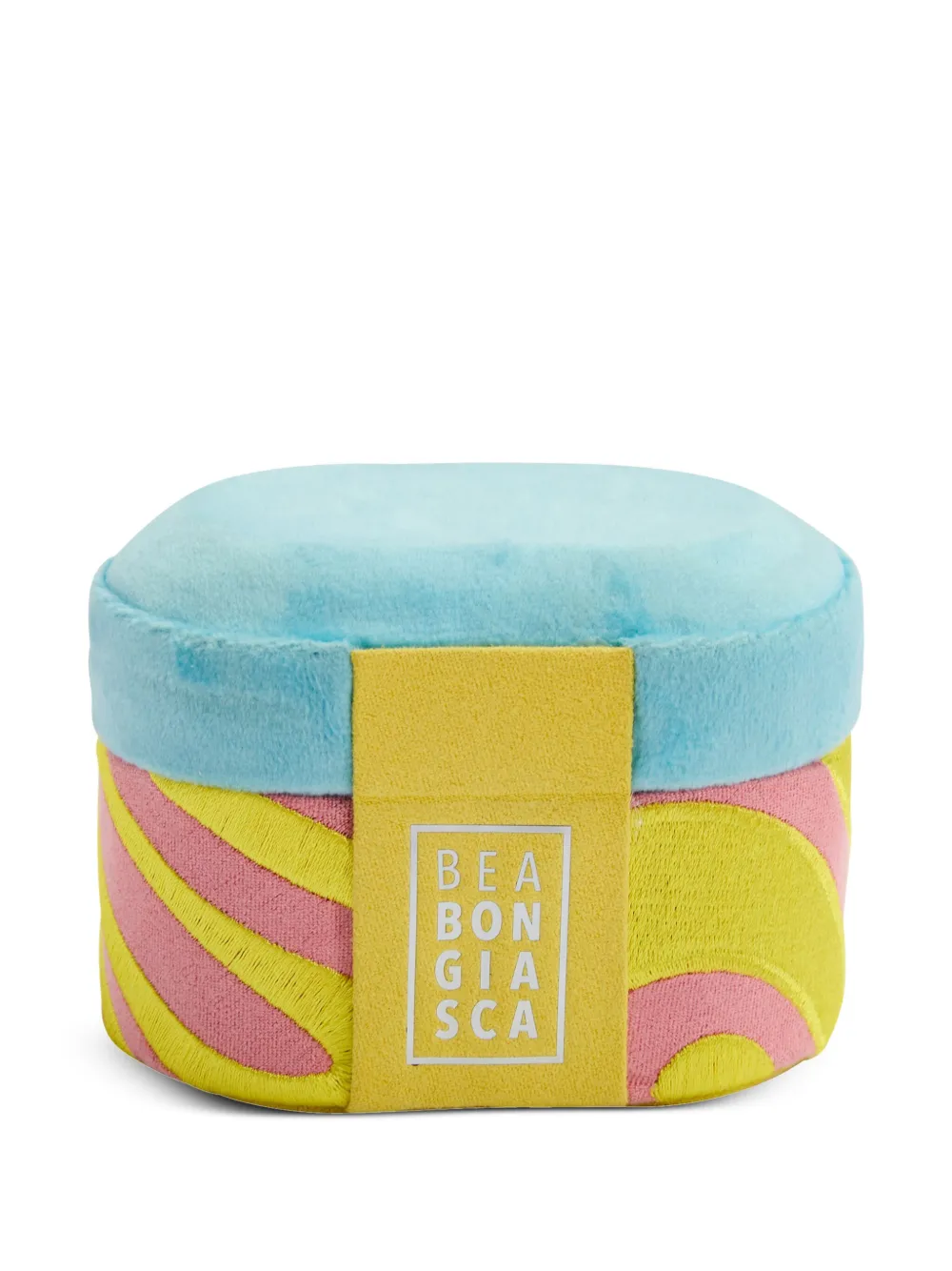 Wolf X Bea Bongiasca Textured Oval-shaped Storage Box In Multi