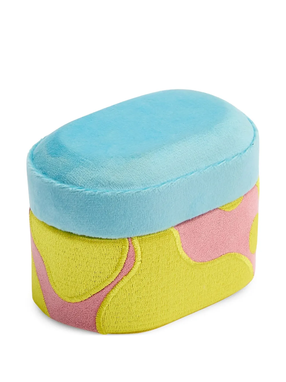 Wolf X Bea Bongiasca Textured Oval-shaped Storage Box In Multi