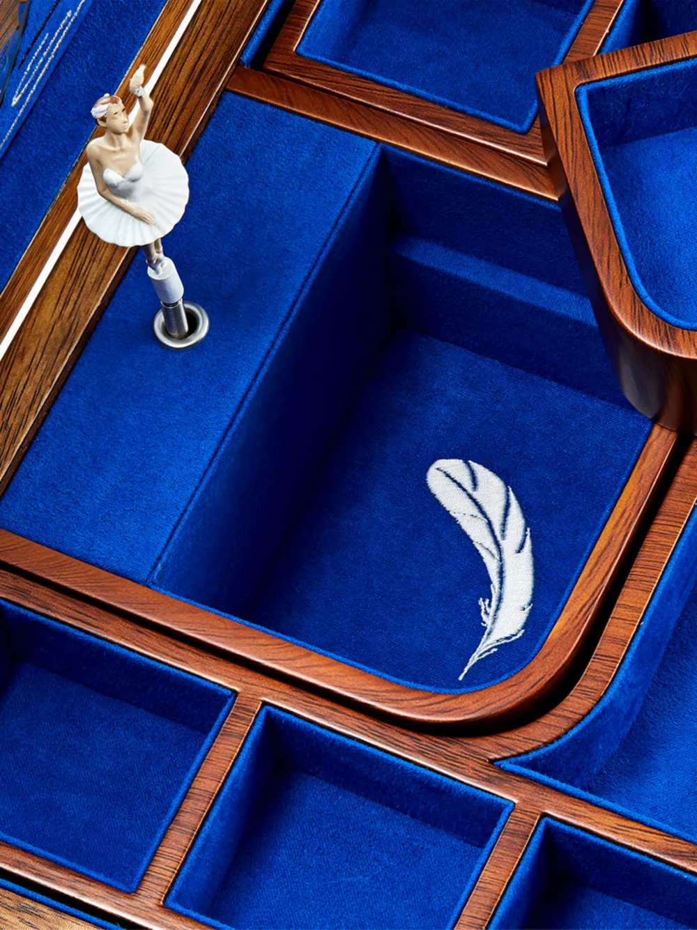 Wolf Ballet Musical Jewellery Box