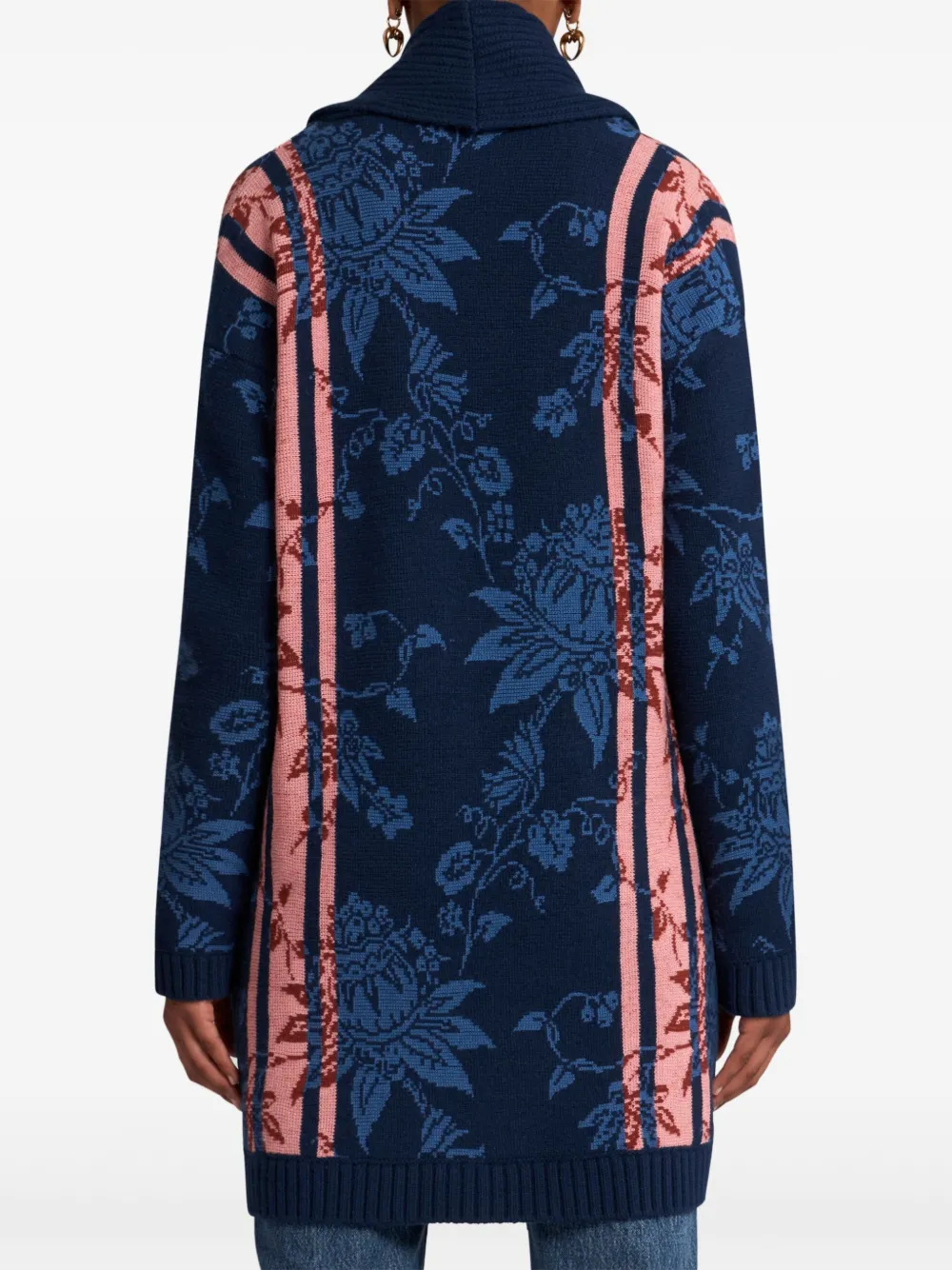 ETRO Vest met capuchon Blauw