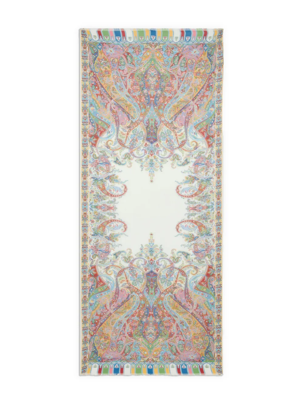 ETRO Sjaal met print Groen