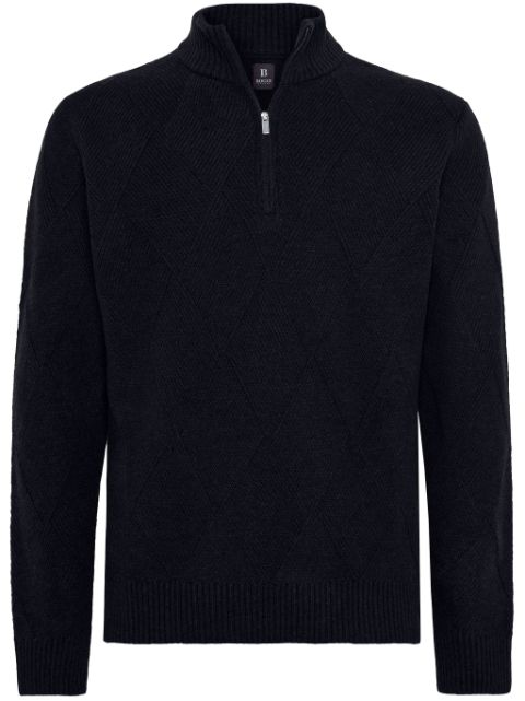 Boggi Milano half-zip sweater Men