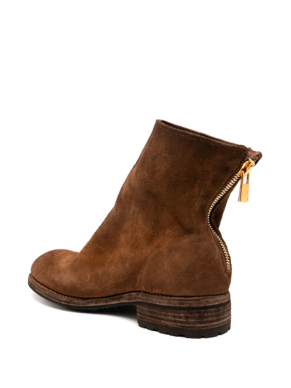 Zip ankle boots mens top