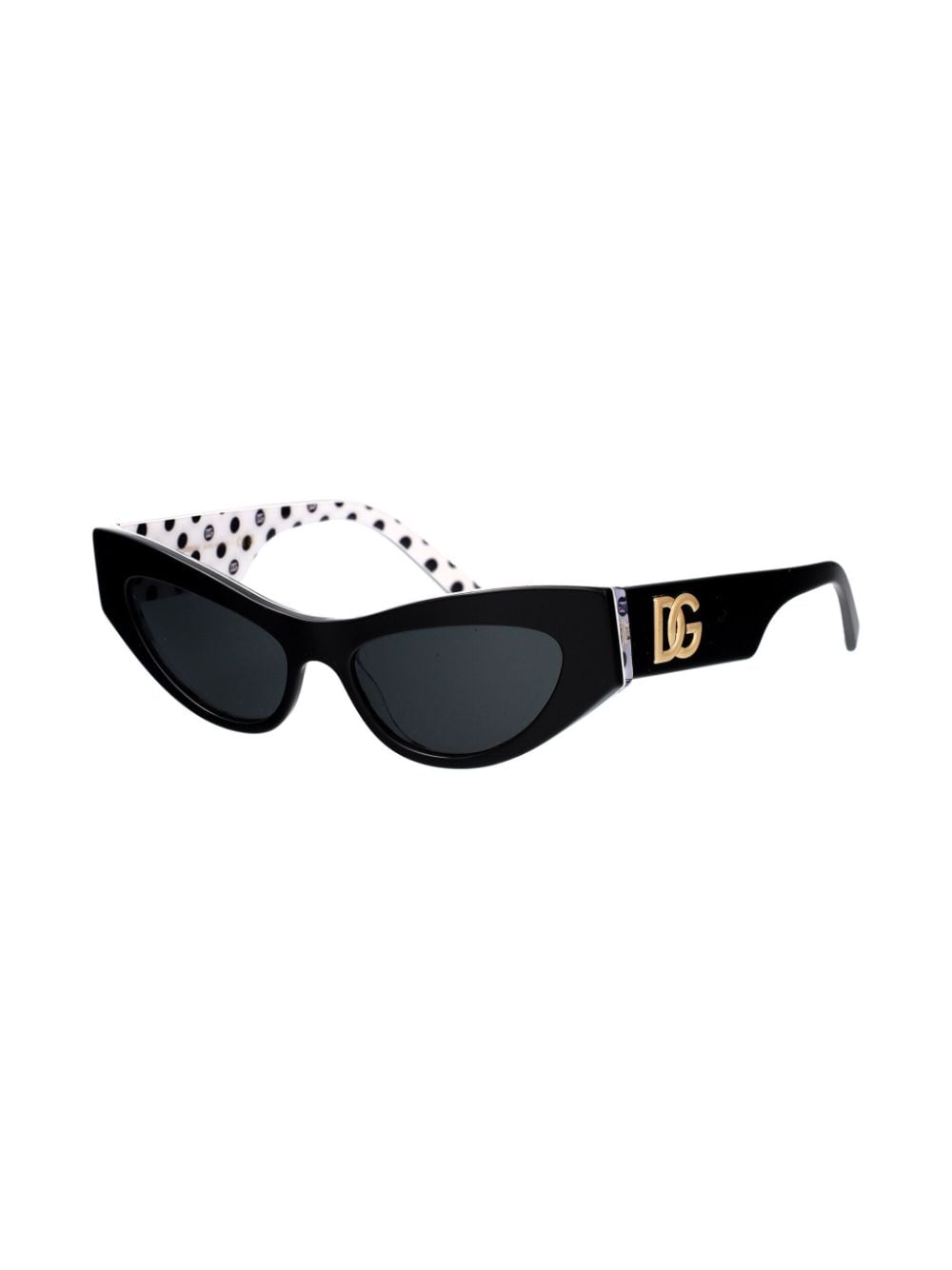 Dolce & Gabbana Eyewear cat-eye frame glasses - Zwart