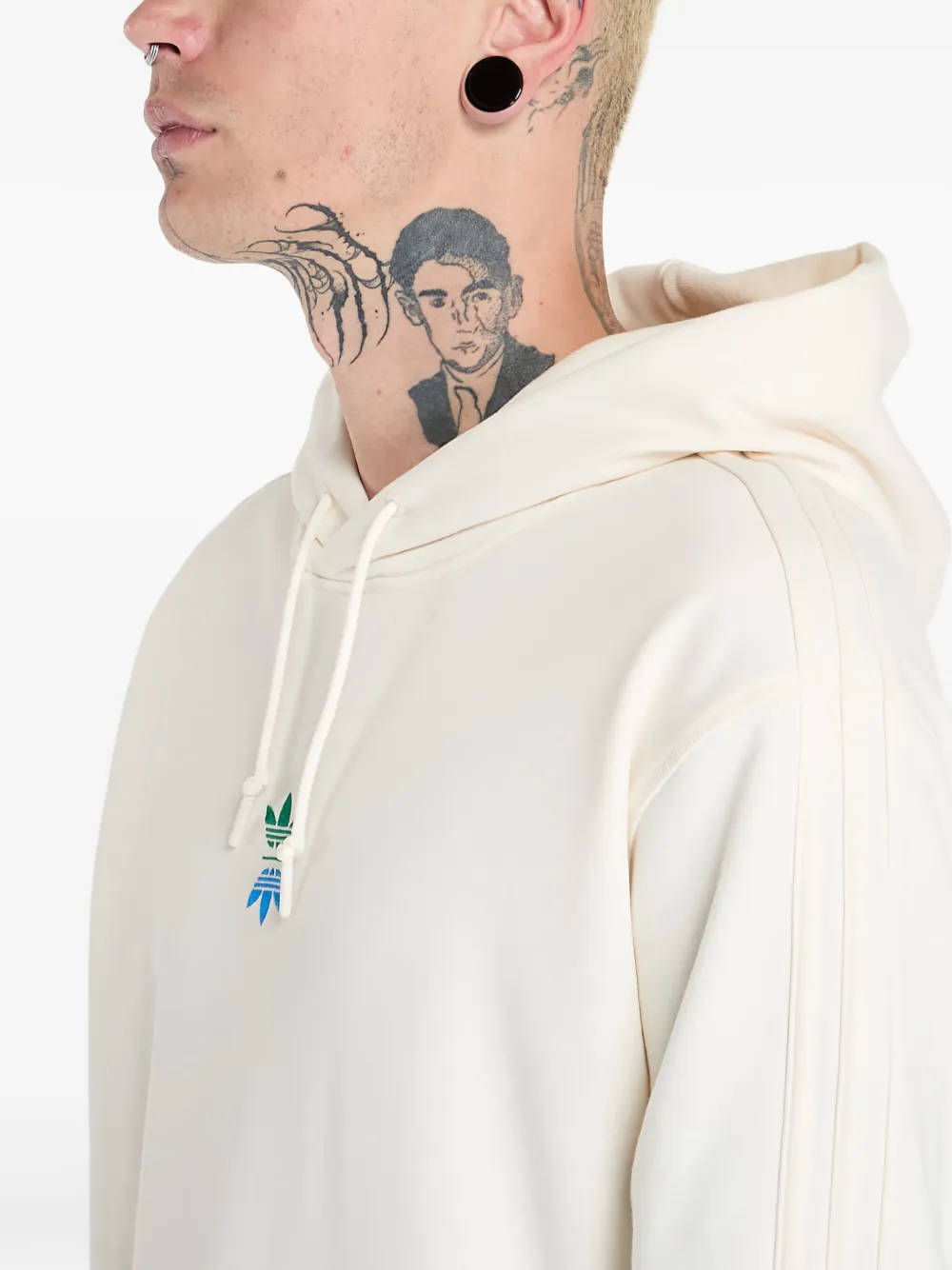 adidas Sweater met geborduurd logo Wit