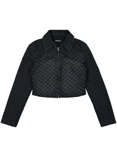MISBHV jacquard cropped jacket 