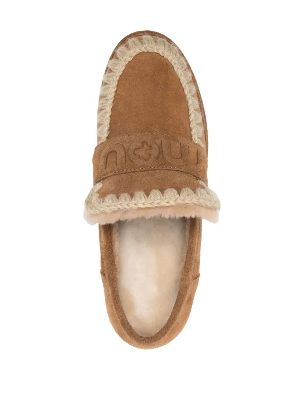 Mou 65mm Platform Loafers Brown FARFETCH ID