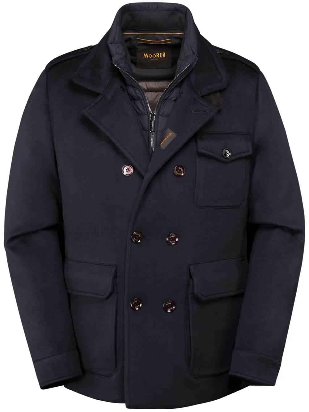 Moorer Boeri blazer Blauw
