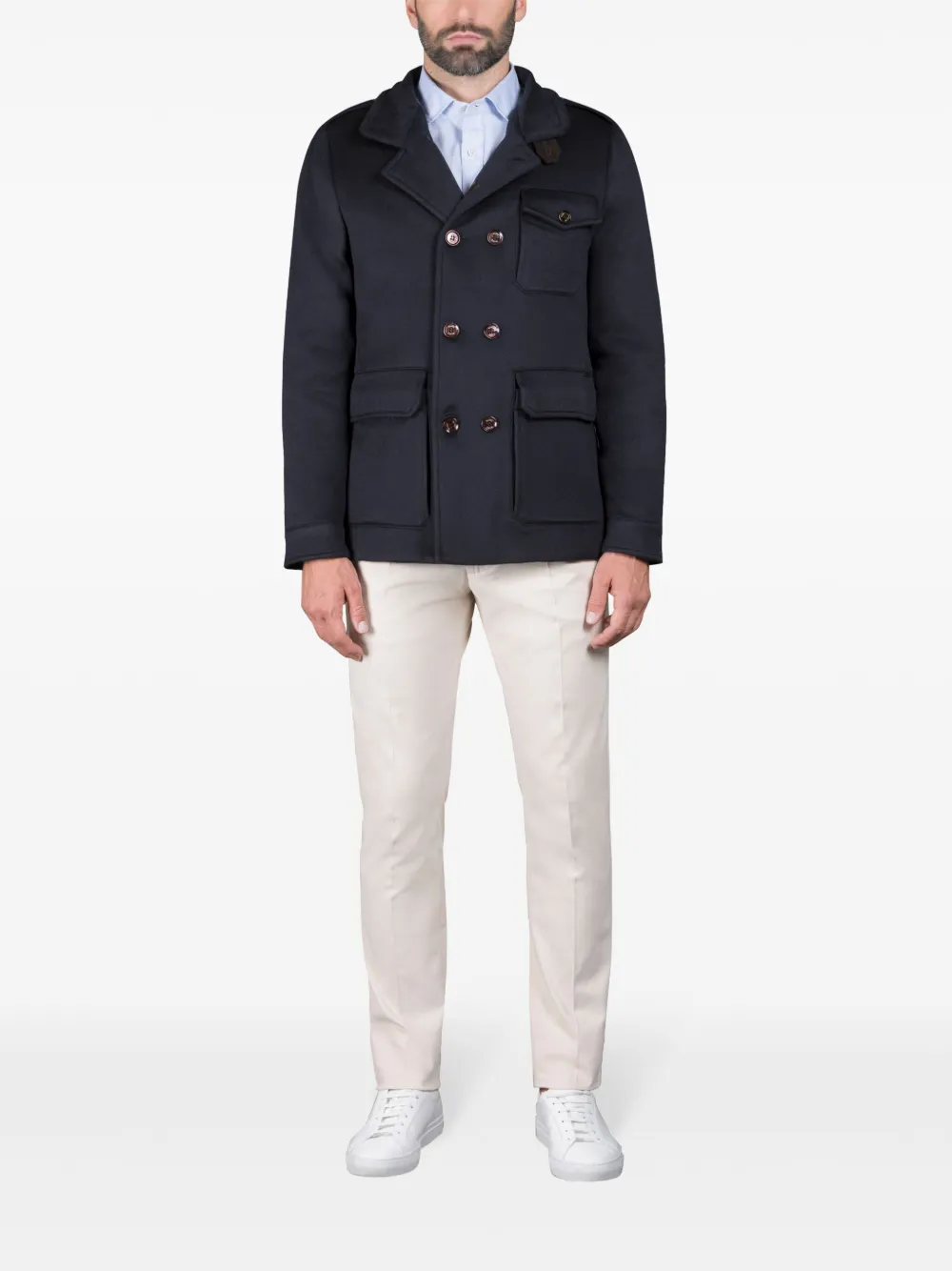 Moorer Boeri blazer - Blauw