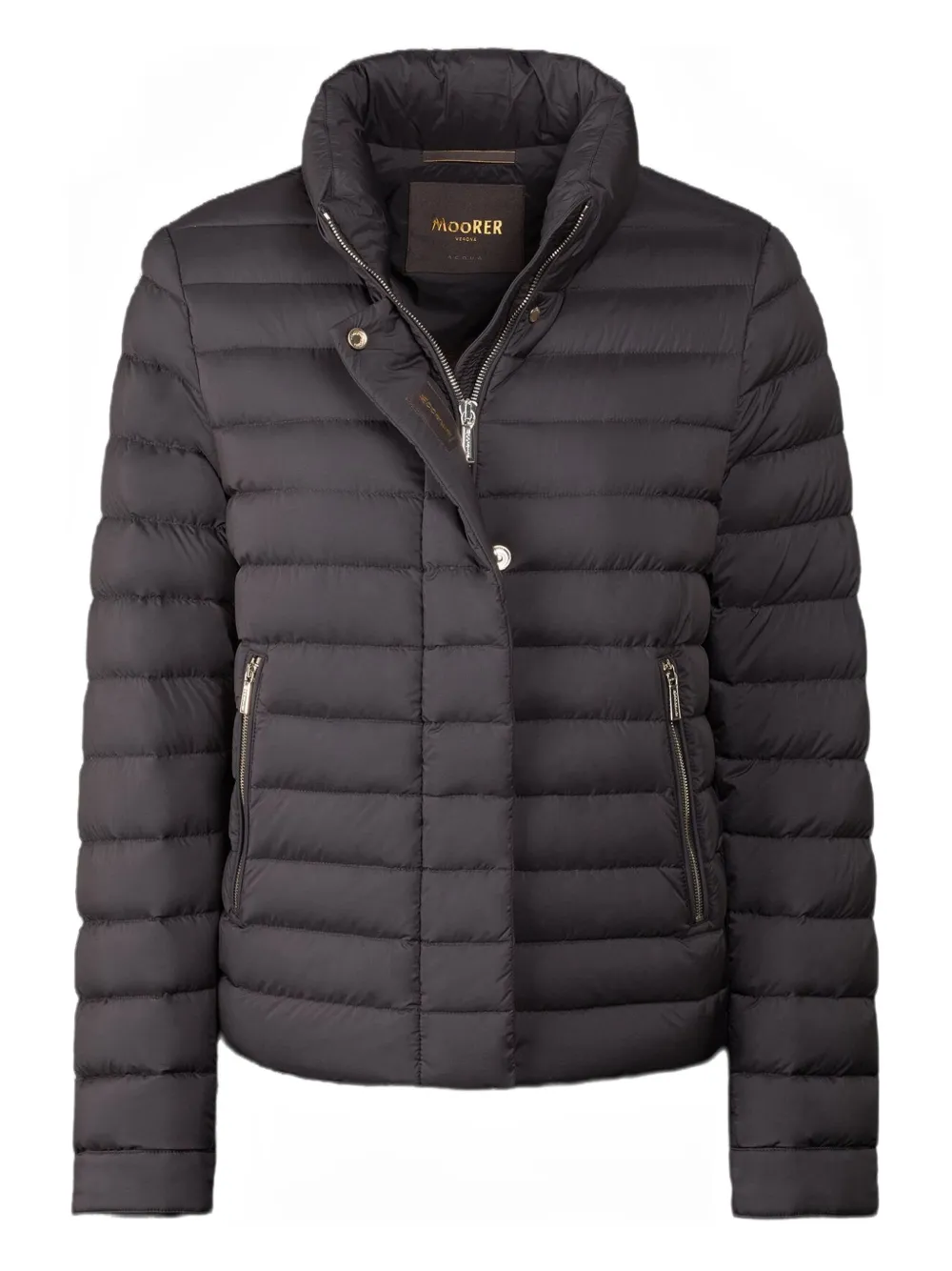 Moorer Minelle-S3 quilted high-neck jacket | Black | Image 1