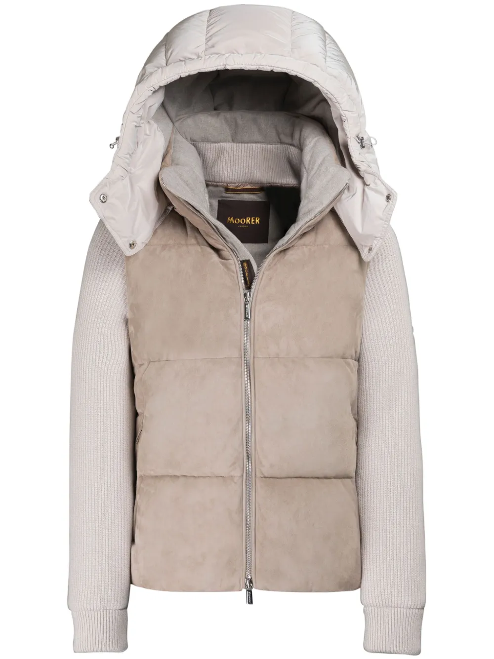 Moorer Ghiara-URO puffer jacket | Neutrals | Image 1