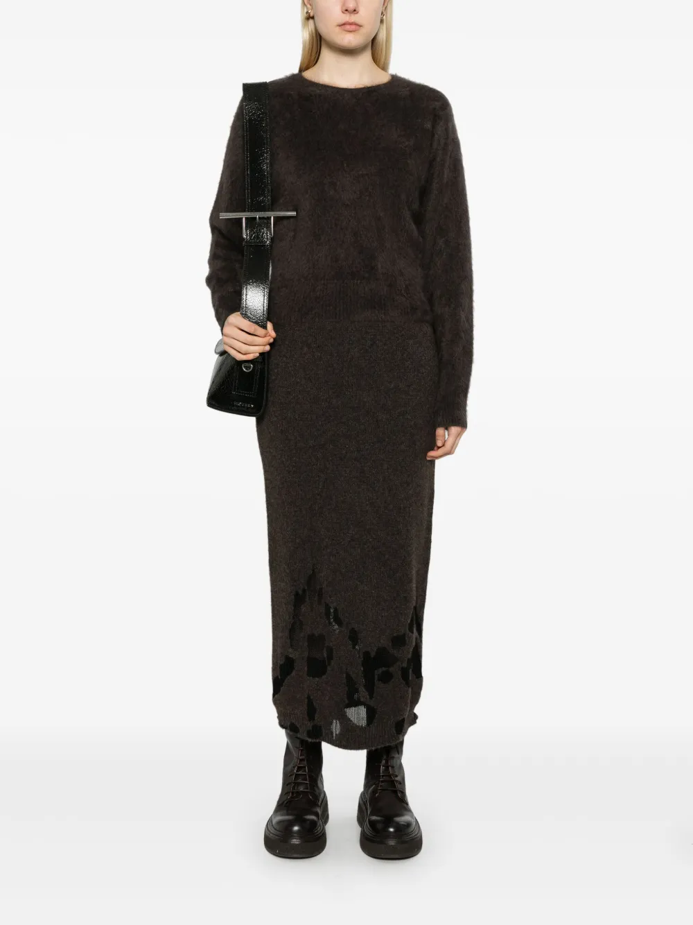 Almada Label Zoe sweater - Bruin