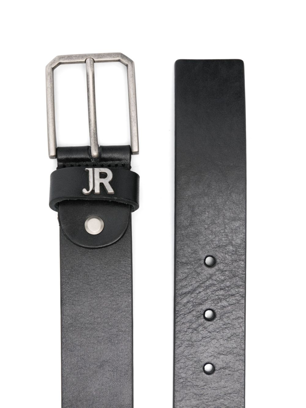 John Richmond Riem met logo - Zwart