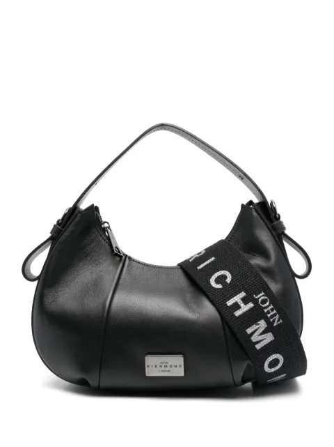 John Richmond logo-plaque shoulder bag