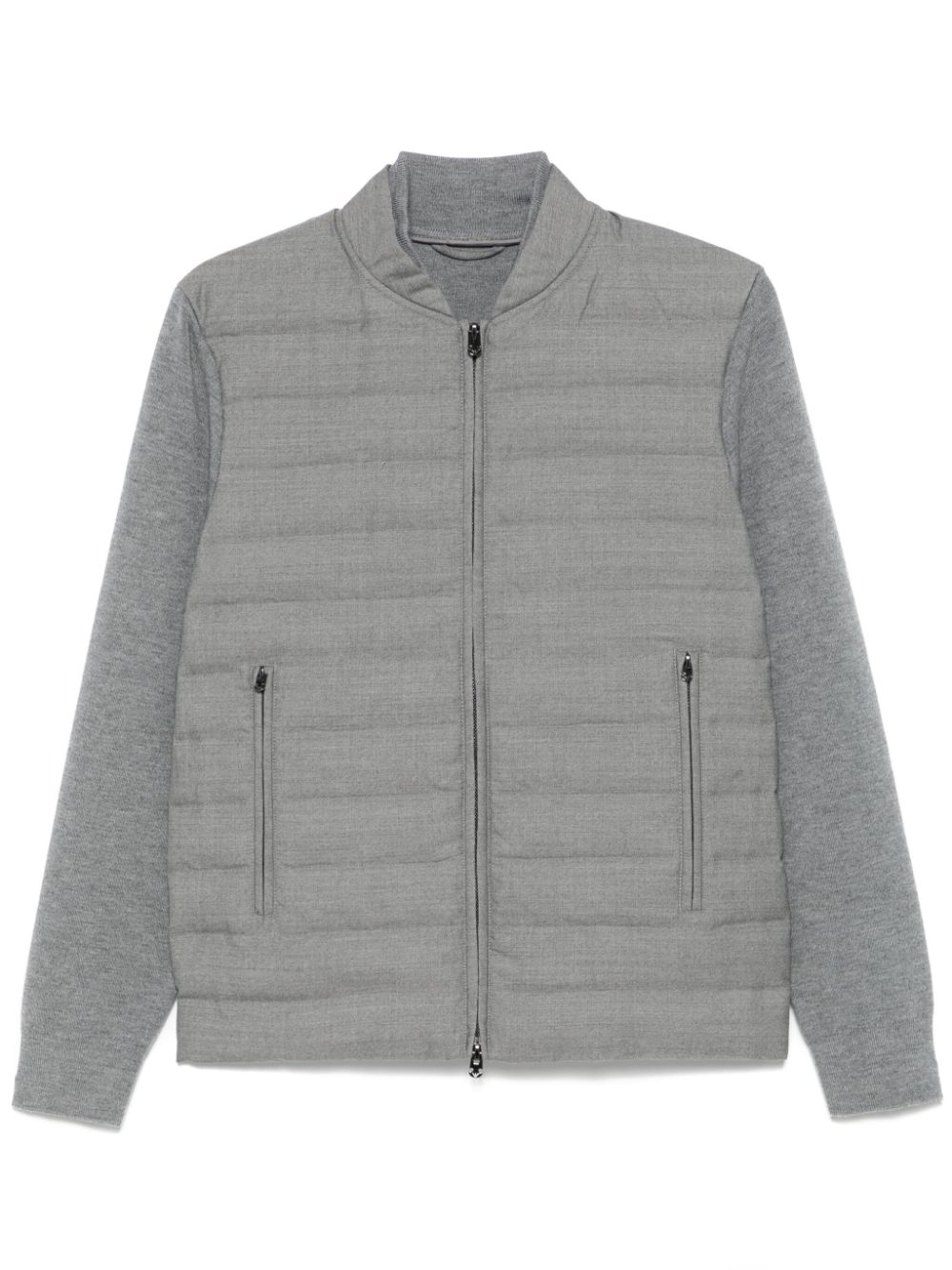 Emporio Armani Jack met gewatteerde vlakken Grijs