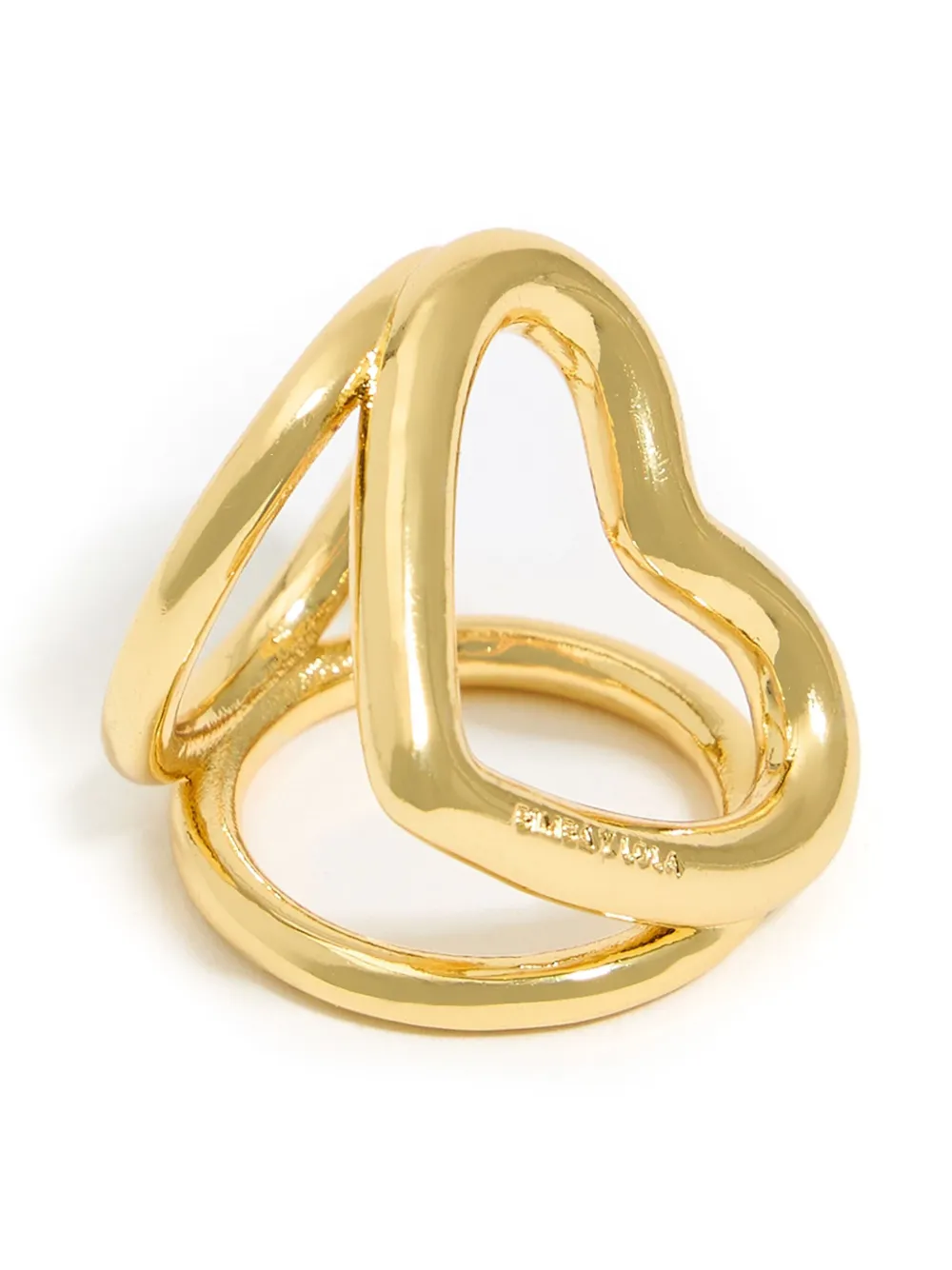 Bimba y Lola anillo de mascada en forma de corazón | Image 2