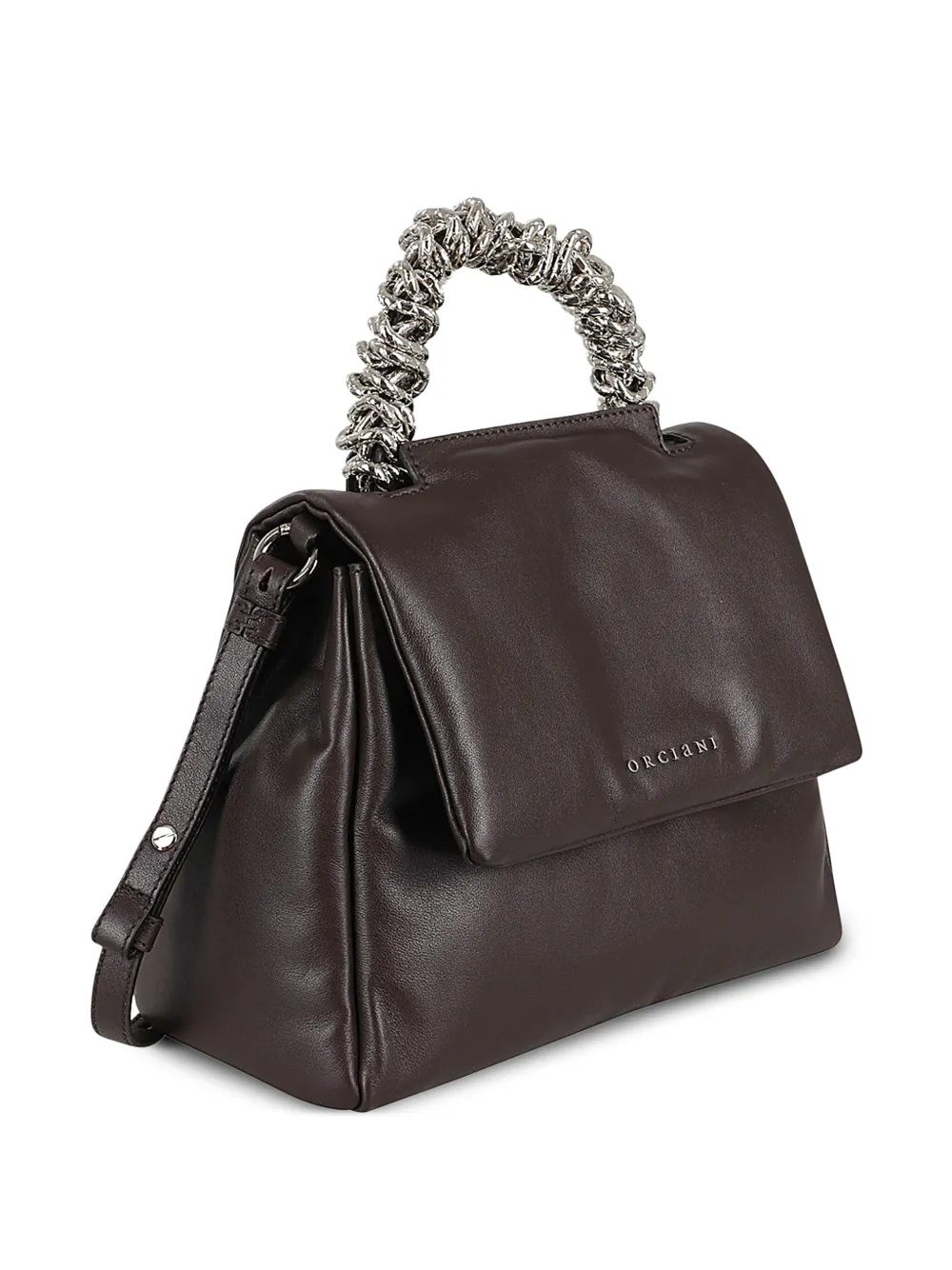 Orciani Sveva kleine shopper Bruin
