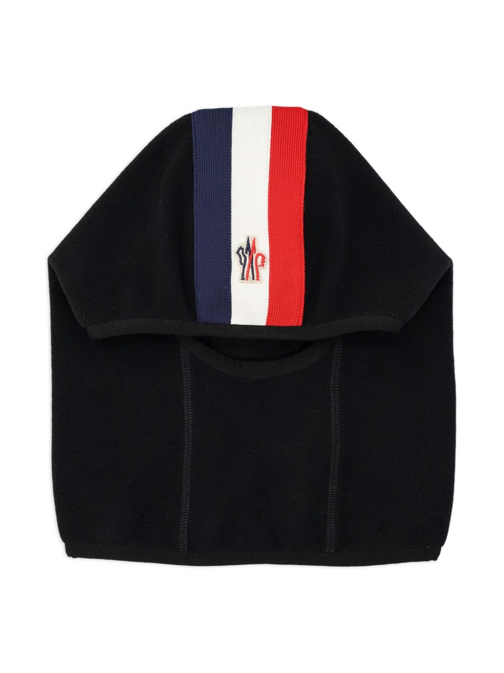 MONCLER GRENOBLE KIDS cotton balaclava - Black