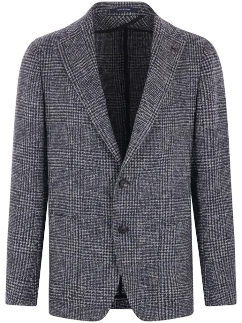 Tagliatore single-breasted check coat