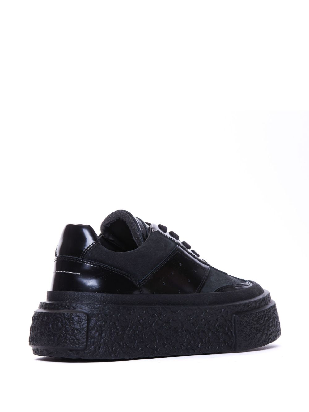 MM6 Maison Margiela Sneakers met stiksel Zwart