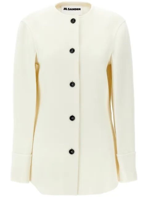Jil Sander معطف صوف