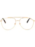 Dolce & Gabbana Eyewear pilot-frame glasses - Gold