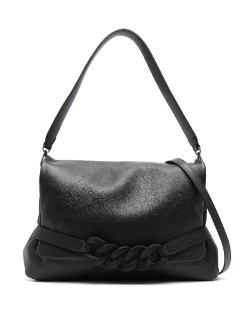 John Richmond leather shoulder bag