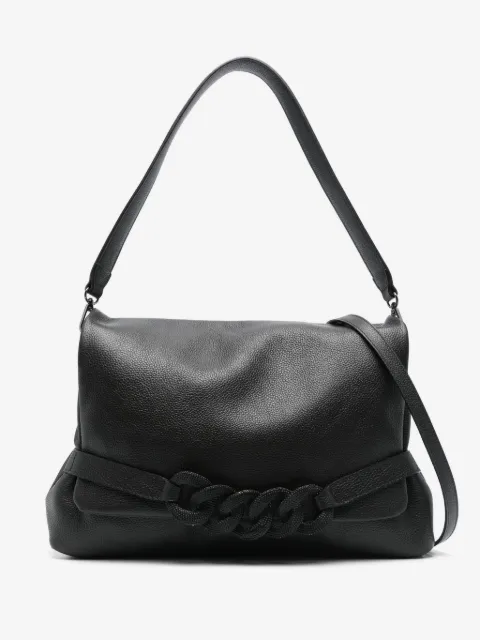 John Richmond leather shoulder bag