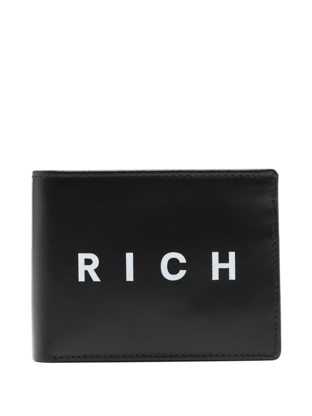 logo-print wallet