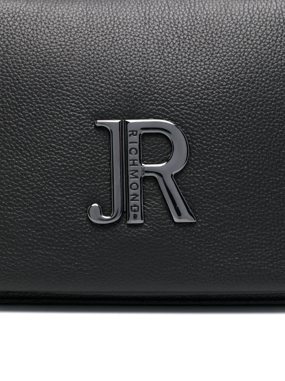 John Richmond Crossbodytas met logoplakkaat Zwart