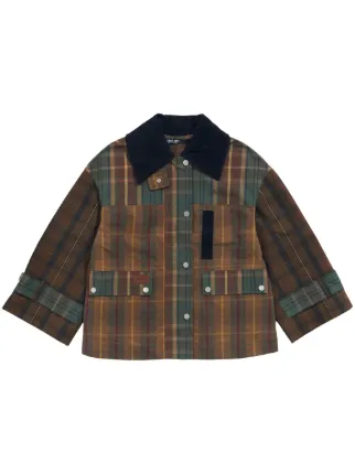 【BIMBA Y LOLA】ギンガムチェックボンバージャケット BIMBA Y LOLA】ギンガムチェックボンバージャケット