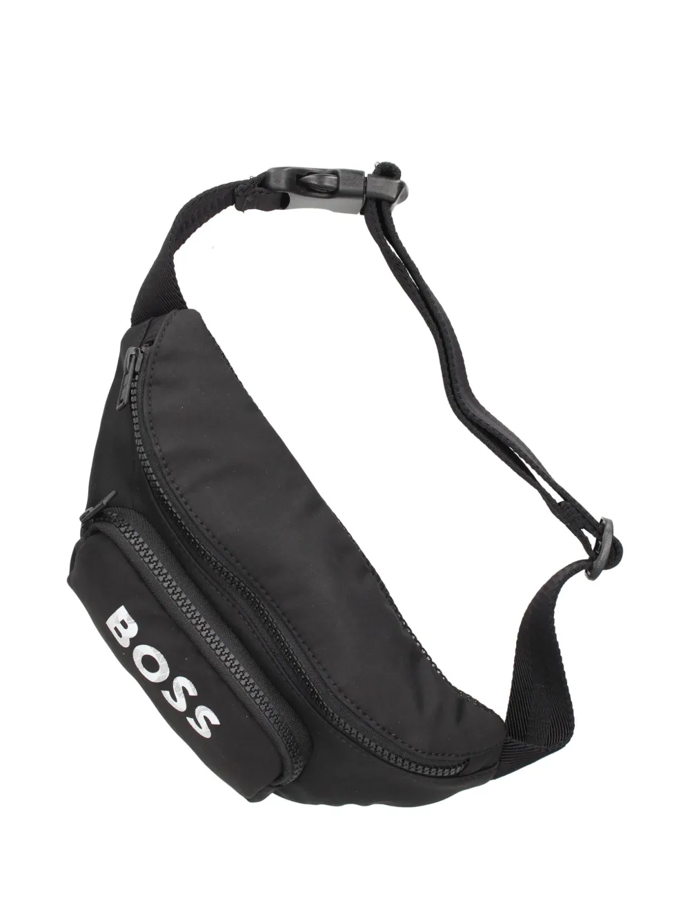 Hugo Boss Logo-print Belt Bag In Black